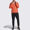 Adidas Originals Trefoil Casual Sports Stand Collar Warm Down Jacket Winter Men Outerwear Orange Yellow FH6633
