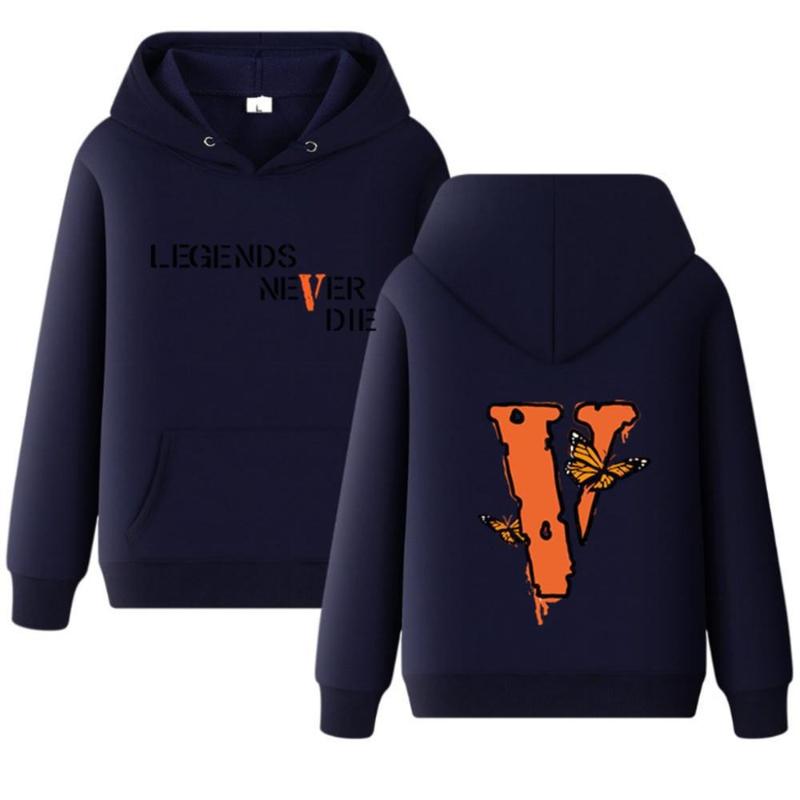 Kapuzenpullover Sweatshirts Unisex Mode Buchstaben Herren Damen Locker Langarm Schmetterling Hoodie