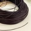 Superfine Vintage Genuine Cowhide Leather Cord - 1/1.5/2mm, Vegetable Tanned, for DIY Necklace & Bracelet Weaving