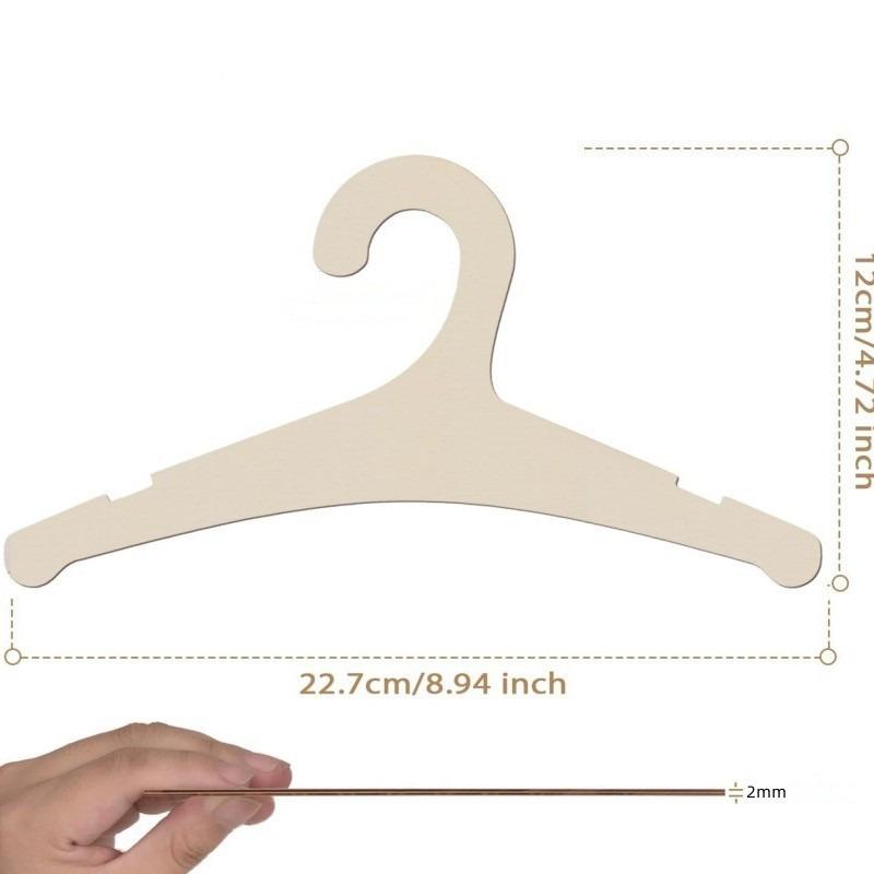 5/10pcs Wooden Baby Hangers Kids Clothes Storage Hanger for Nursery Children Hangers Toddler Infant Portable Coats Home Rack
