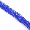 4mm Faceted Diamond Crystal Glass Beads for Handmade Hair Accessories