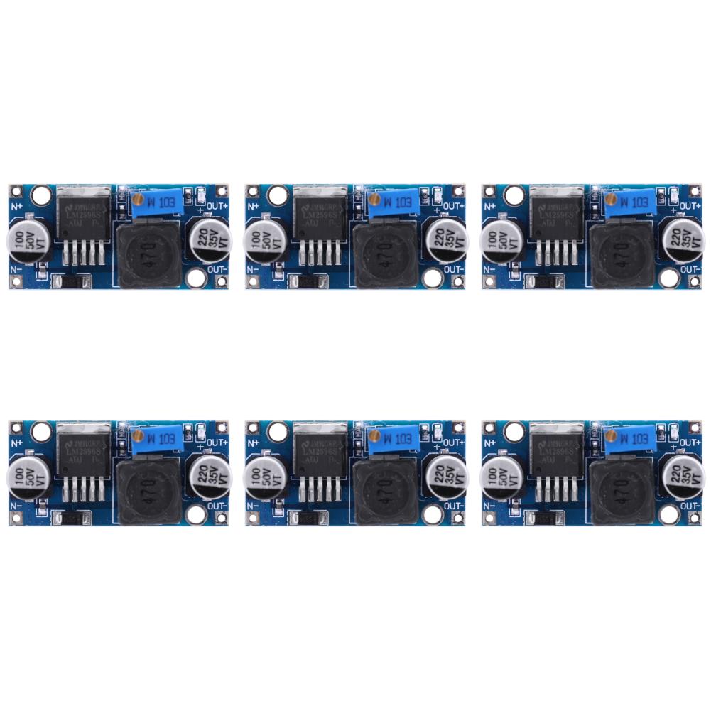 10-1PC LM2596S Step-down Power Converter Module DC-DC Converter Step Down Module Power Supply 3.2V-46V to 1.25V-35V