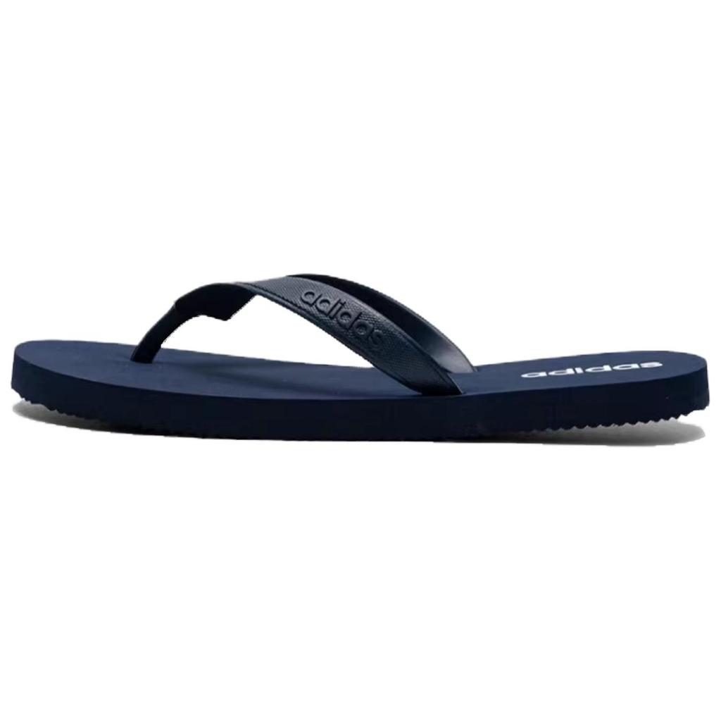 Adidas Keitaki Alpha Versatile Comfortable Anti-Slip Flip-Flops Men Footwear Blue JR1154