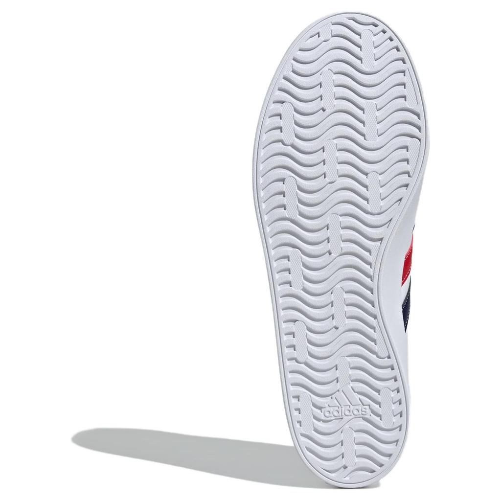 Adidas VL Court 3.0 White Navy Scarlet Men Sneakers Cloud-White Team-Navy-Blue Better-Scarlet IF4465