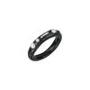 Nff Jet Black Ring-black