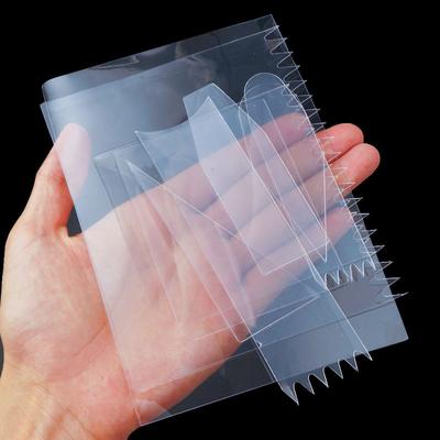 9Pcs/set Cake Scraper Fondant Mousse Cream Spatula Edge Smoother Cupcake Cake Cutter Pastry Mold Baking Decorating Tools