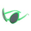 Funny Alien Eyeglasses Party Goggles Rainbow Lenses Goggles Holiday Dance Aliens Alternative Shapes for Party Lentes De Sol