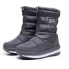 Winter Snow Boots Women's Velvet Thick Soled Warm Shoes Outdoor Waterproof Non Slip Mid Tube Boot