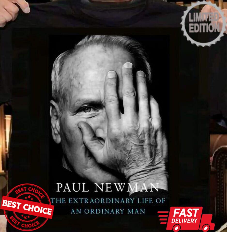 Paul Newman Men Black T-ShirtS-3XL Q36885 S