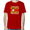 The Cat Owns The House I Just Pay The Bills Funny Cat T Shirts Cotton New Shirts And TShirts Short Sleeve Tee Printed TShirt