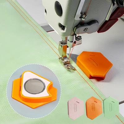 Nähen Magnetische Nahtführung Multifunktionale Lineal Säumer Universeller Polygonaler Anti-Roll-Positionierer Nähmaschinenzubehör