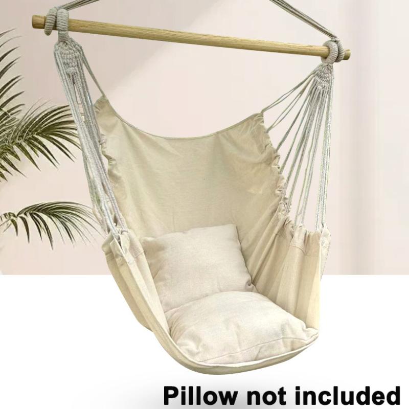 1 Stück Canvas Hängesessel Outdoor Schaukel Hängesessel Hängematte Studentenwohnheim Hängesessel Anti-Kipp Hängematte(Mit Aufbewahrungstasche