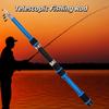 Spinning Mini Fishing Pole Hard Fishing Hand Pole Small Telescopic Fishing Rod Set  Fishing Tackle