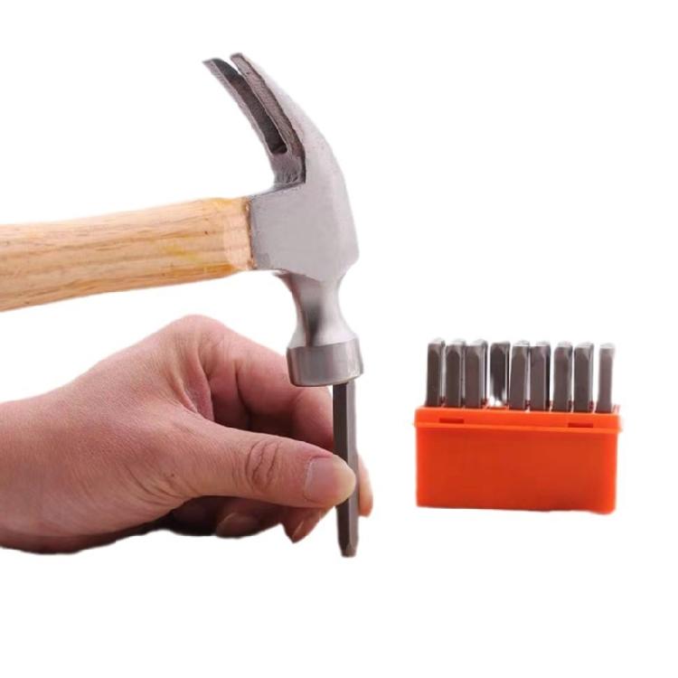 3MM 6MM (1/8” 1/4”) Metal Stamping Tool for Stamping Metal, Leather, Wood