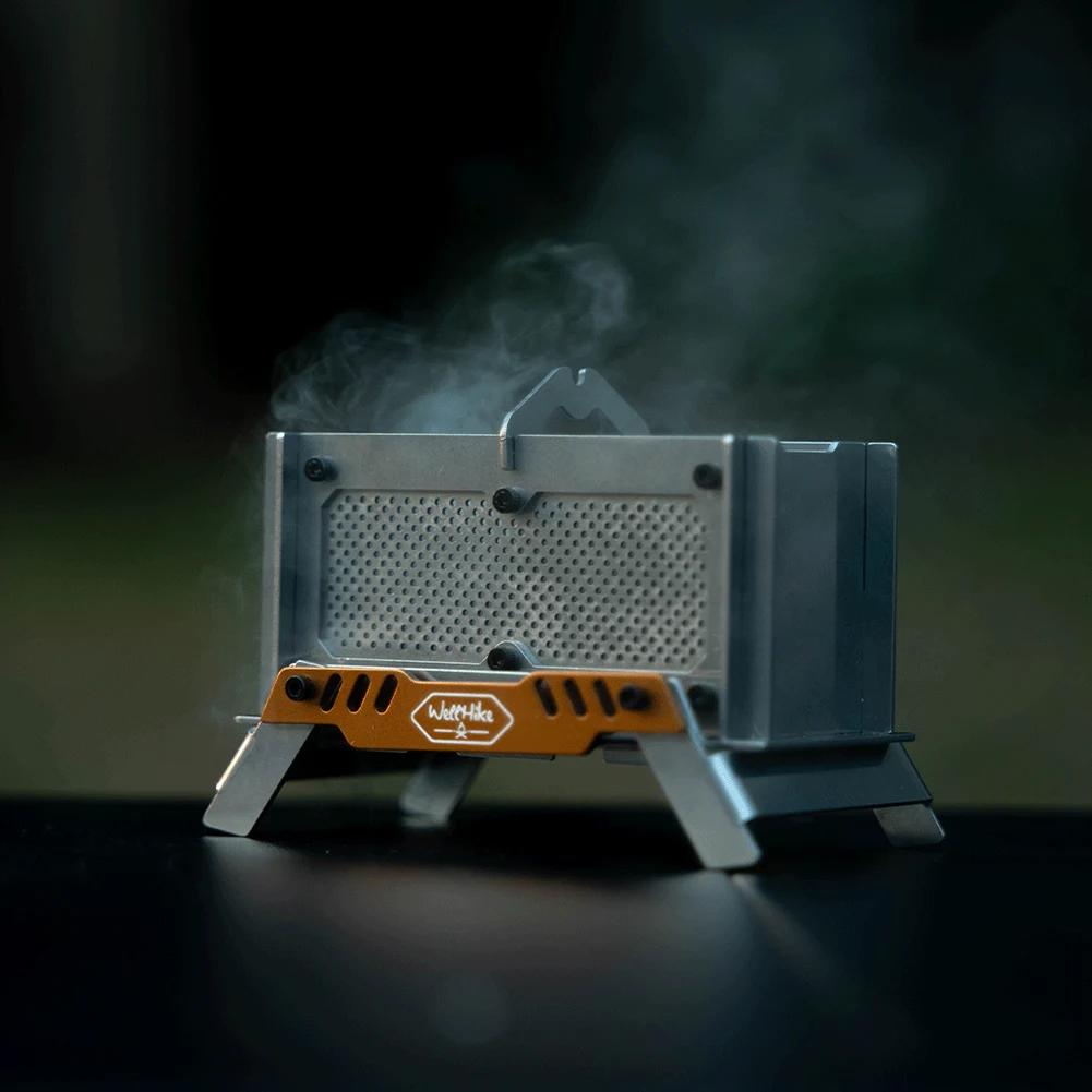 

Stainless Steel Compact Camping Charcoal Stove - Portable Firewood & Incense Burner for Outdoor & Home Use China Mainland