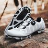 Unisex Road Mountain Cycling Shoes Hard Sole Flat Pedal Non-Clipless Locking Compatible Men Women