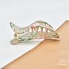 1PC Acetic Acid Hairpin Eight-figure Grab Clip for Women with Less Hair and Half Tied Back of the Head Curling Eight-figure Duck