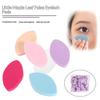 20/50Pcs Soft Sponge False Eyelash Pads Colorful Reusable Makeup Puffs Lash Map Chart Wispy Lashes For Beginner Training
