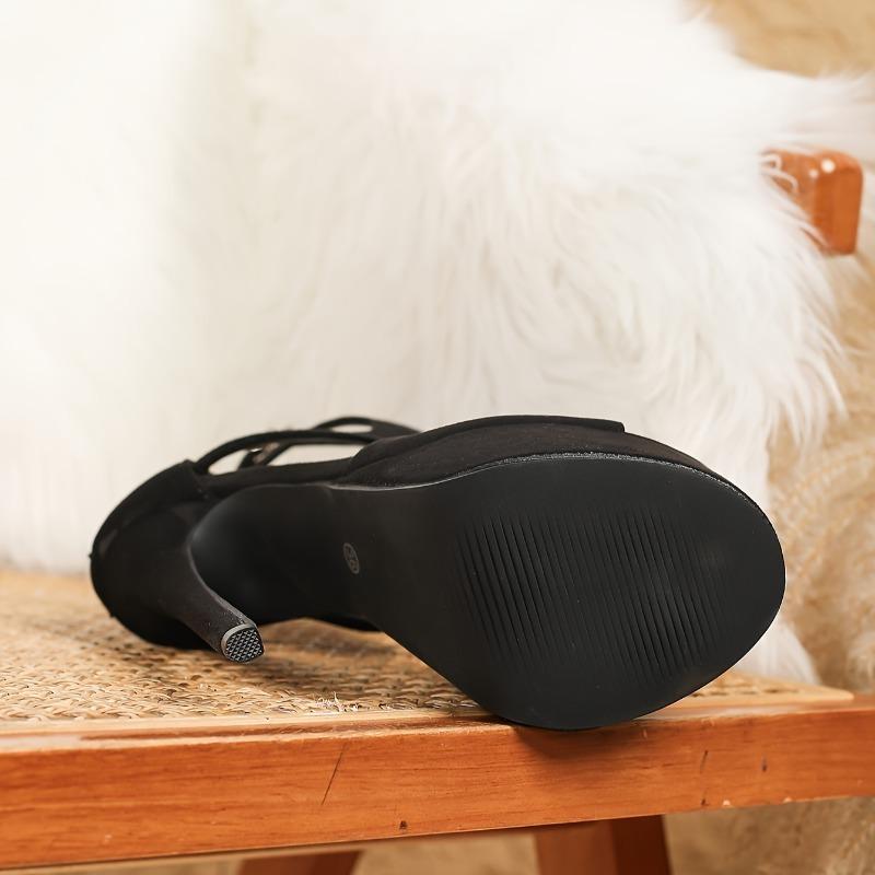 Women's, European/American Style, Solid Color, Ankle Strap, Zipper Closure, All-Season, Synthetic Faux Leather Lining, Rubber Sole