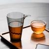 230ml Eagle Mouth Glass Fair Cup Heat-resistant Tea Dispenser Cha Hai Kung Fu Tea Household Justice Cup Teaset Serving Teacup