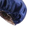 Satin Silk Bonnet Night Sleeping Cap Hat For Curly Natural Hair Navy Blue