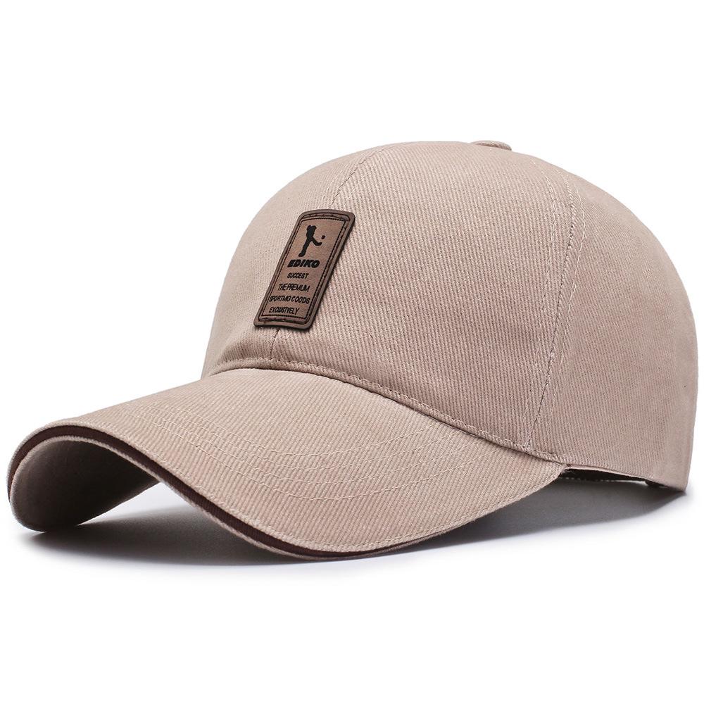 Autumn and Winter New Men's Baseball Cap Outdoor Leisure Versatile Cap Sports Cap Sun Hat Middle Elderly Sun Hat
