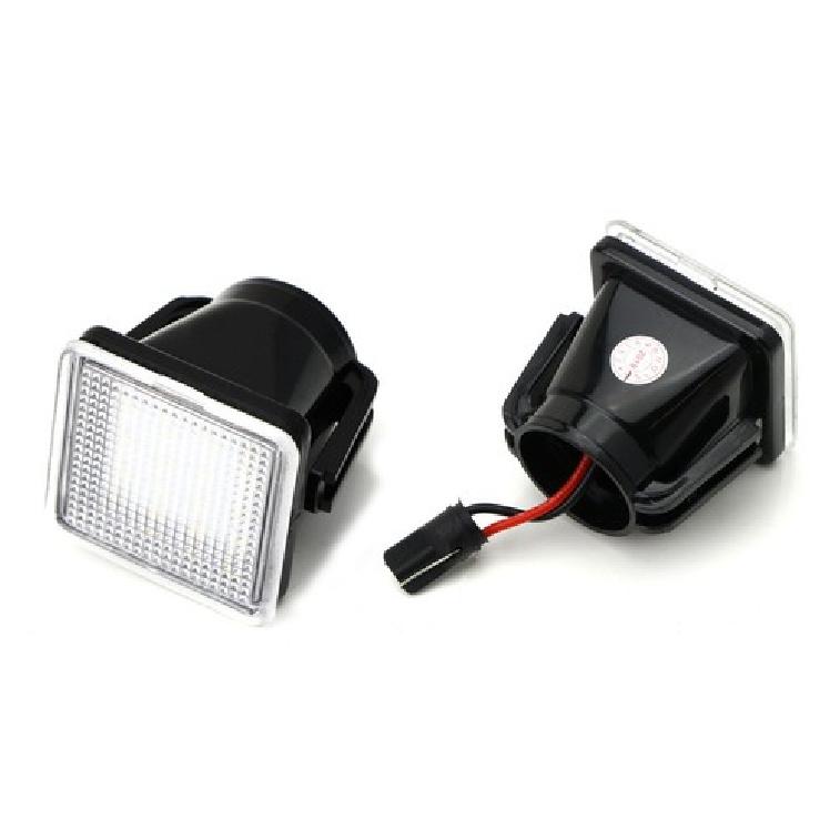 OE-Fit 3W Full White LED License Plate Light Kit For 14-23 Toyota Tundra, Tacoma