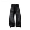 Washed and Old American Retro Wide-leg Scimitar Jeans Men's Spring New Loose Trendy Brand Versatile Trousers