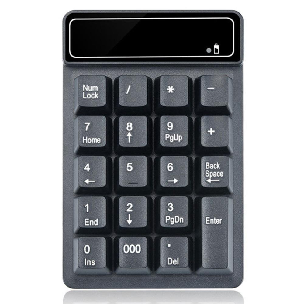 19 Keys 2.4G Wireless Numeric Keyboard Wired Keyboard Mini USB Numeric Keypad  Accounting Supplies