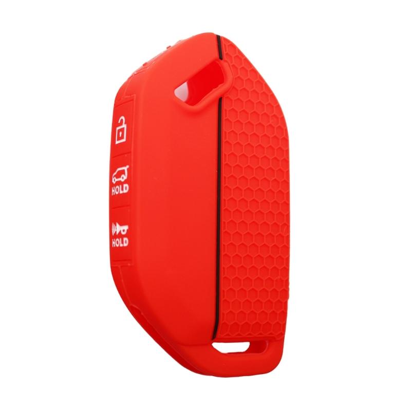 Scratchproof Key Case Key Protector Cover Waterproof Remote Key Protective Shell Honeycomb Texture Case