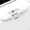 4/8Pcs Car Door Handle Sticker Protective Film Decals Accessories For Skoda Octavia MK2 MK3 2 3 A7 Fabia Karoq Kodiaq Rapid afx388
