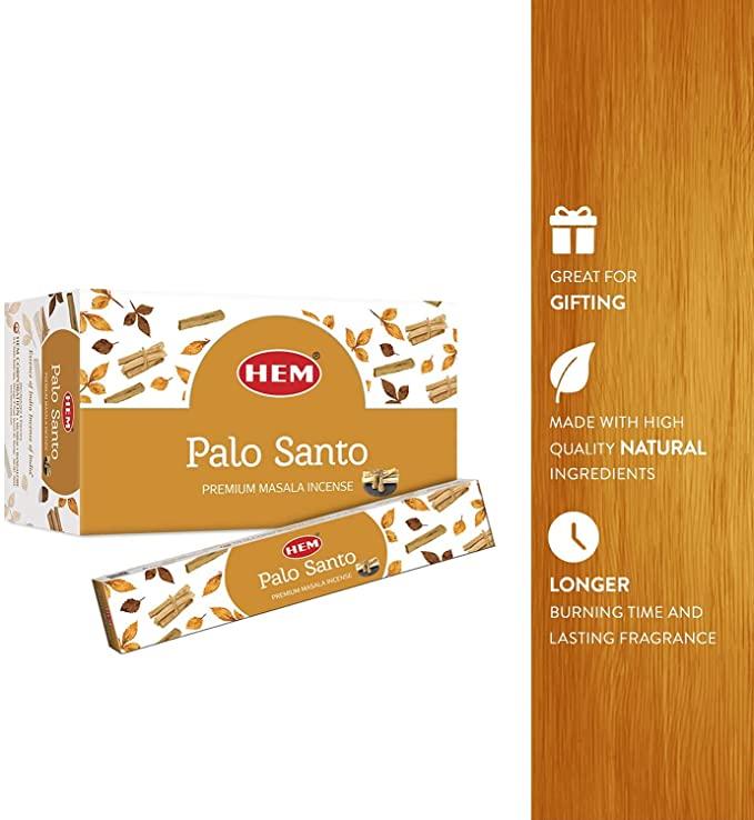 

Ароматические палочки HEM Пало Санто 12x15г