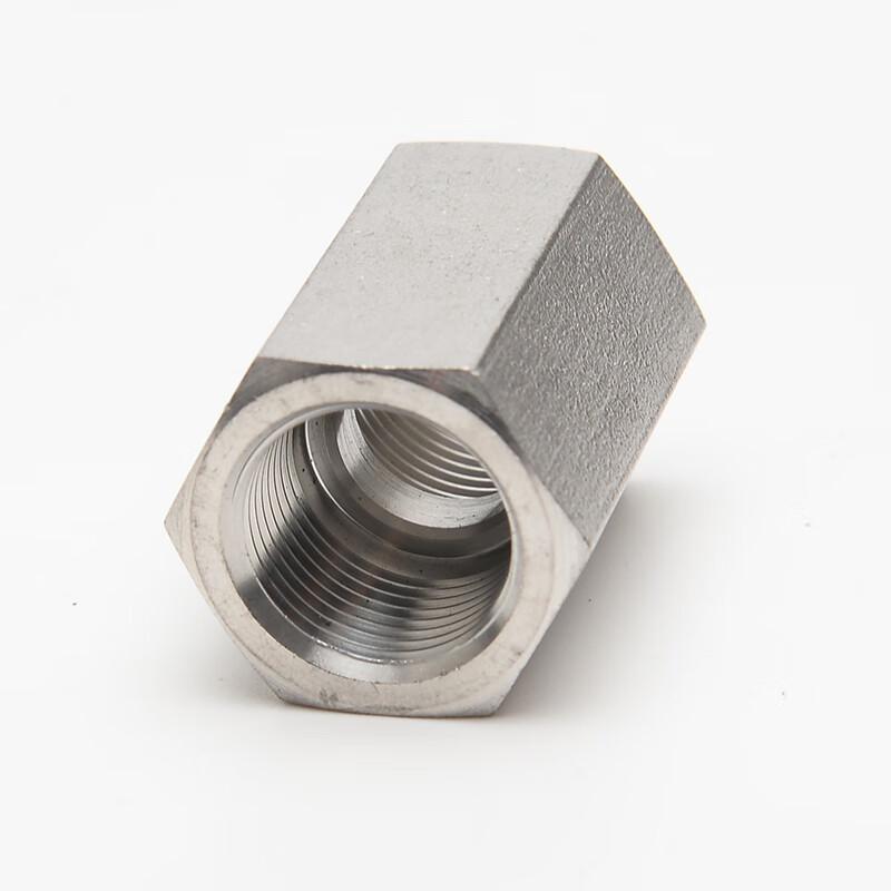 Stainless Steel High-Pressure Straight Female Thread Pipe Connector