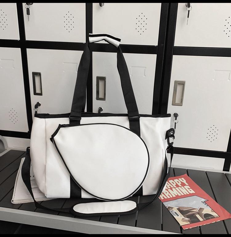 2024 Large Capacity Waterproof Badminton and Tennis Crossbody Handbag for Women and Men - Trendy Gym Shoulder Bag