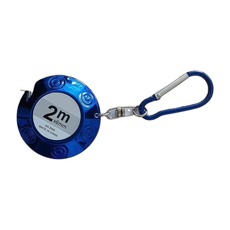 

Ergonomic Design Innovative 2 Meter Flying Saucers Design Retractable Measuring Tape Ruler ABS Material And Steel Blade
