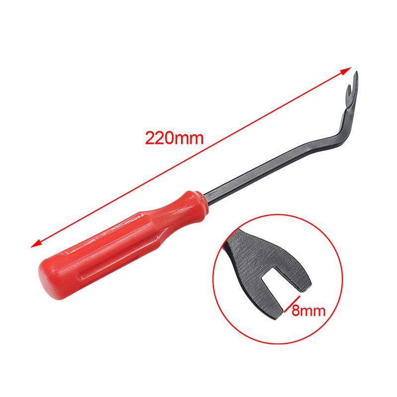 

Car Repair Tool Kit Audio Disassembly Tool Pry Bar Door Panel Disassembly Interior Clip Rocker Crowbar Auto Hand Removal Tools 22CM Tool