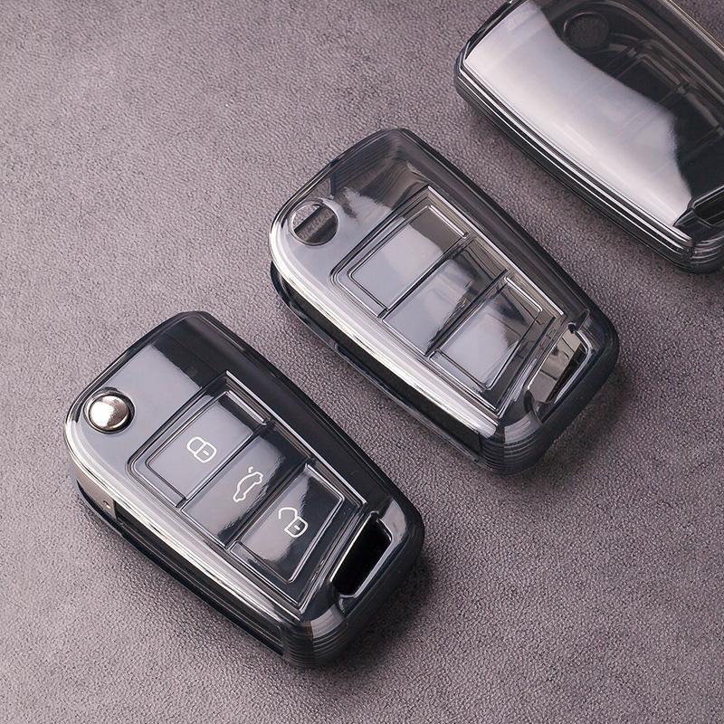 Car Key Cover for 2024 Volkswagen Lavida, Tiguan L, Tayron, and Lamando.