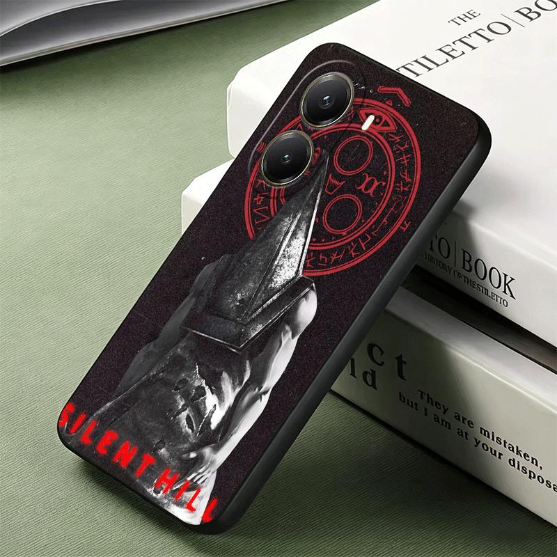 Silent Hill Horror Theme Soft Phone Case for Xiaomi Poco X5 X6 X7 X8 Pro Max X3 F7 F8 Ultra M8 M7 M6 M5 Redmi 15 15C 14C 13C 12C