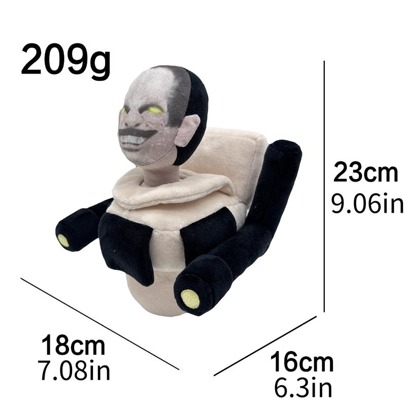 

Плюшевая игрушка Скибиди Туалет Домашнее украшение для рабочего стола ПП хлопок Мультяшный подарок Кукла Wheelchair