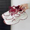 Fashion Women's Sports Shoes 2025 Spring Woman Platform Tennis Female Casual Sneakers Thick Sole Trainers Fashion Sneakers Women Luxury