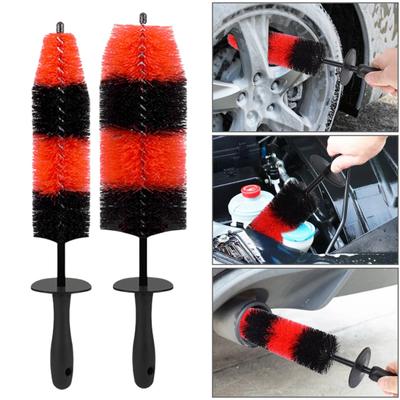 Auto Radreinigungsbürste Mikrofaser Detailwerkzeug für Reifen Felge Motor Effektive Bremsstaubentfernung Universelles Waschbürsten Set