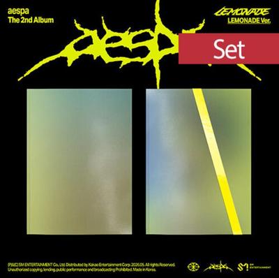 [pre-pedido] aespa 2º Álbum Completo LEMONADE Versión Estándar. Conjunto de álbumes