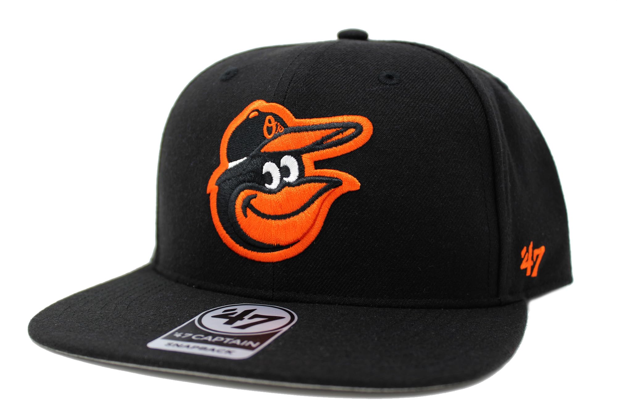 

47 Brand SURE SHOT 47 CAPTAIN MLB American League Cap Free Size (Orioles) -