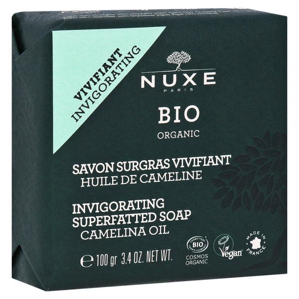 

Nux Organic Invigorating Camelina Oil Soap 100g