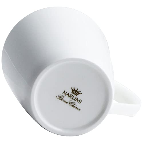 NARUMI White Collection Mug, 290cc, Microwave Safe, Made In Japan, 50481-2697