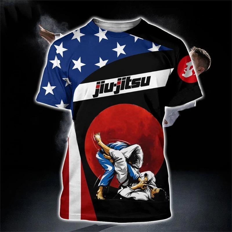2026 Man Fashion Brazil Pattren T-Shirt Harajuku Men's Brasil Flag 3D Print Casual Sports Gym Tops Casual Short Sleeve Tshirts