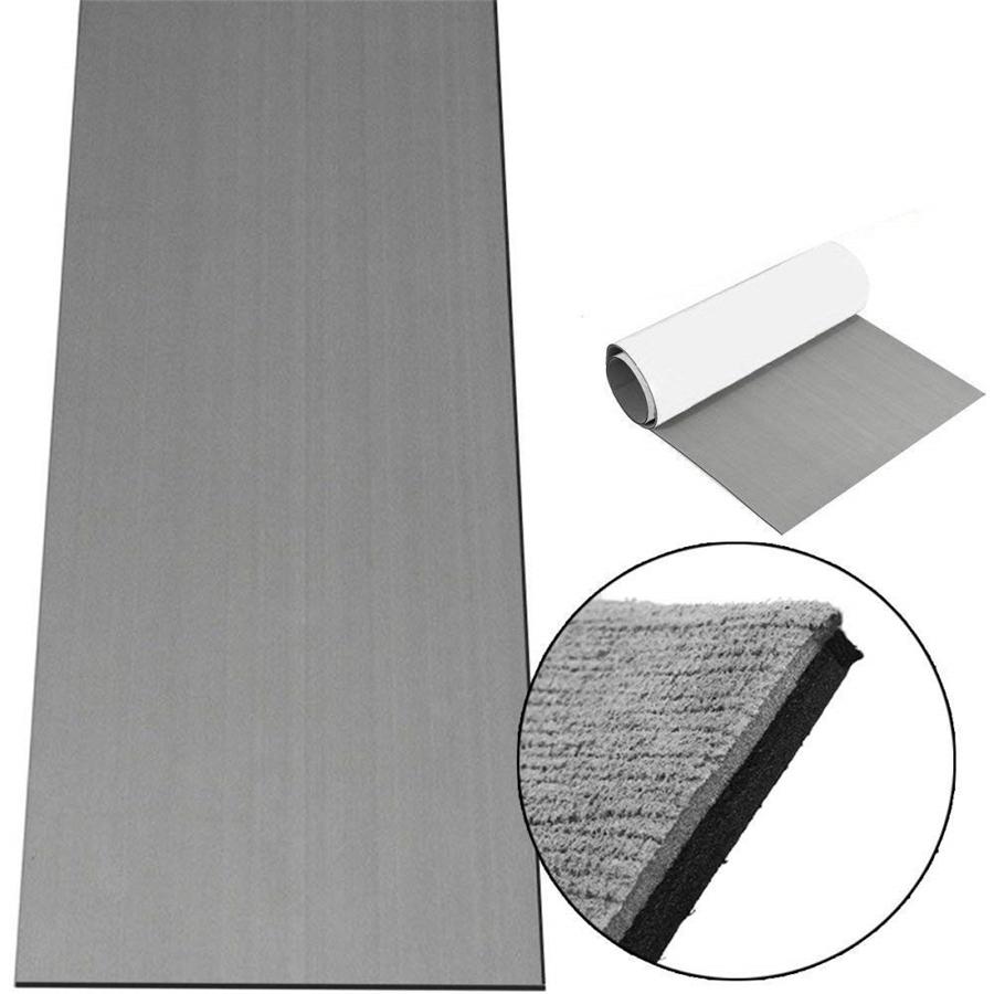 Universal 17.7"x94" EVA Foam Teak Sheet Marine Flooring Self-Adhesive Pad
