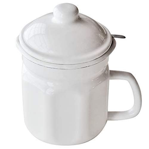 

Cozy Cook Enamel Product Series Шестигранная кастрюля для масла литр 1,1 (белый)
