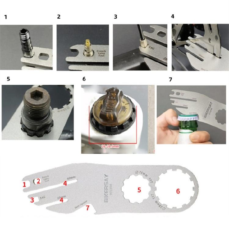 Bike Disc Rotor Alignment Tool Rotor Truing Fork Bike Brake Wrench