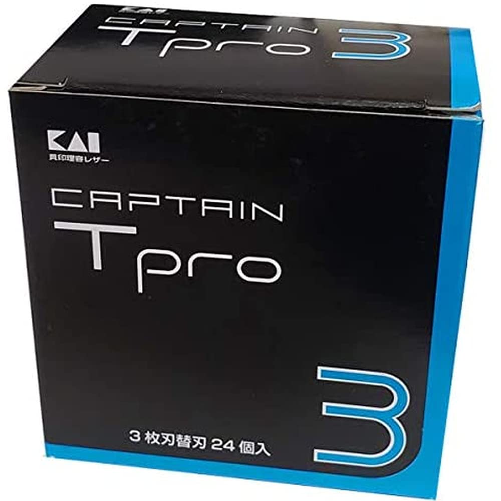 

Kai Captain Tea Pro Replacement Blades Replacement Blades 24 Pieces 3-Blade